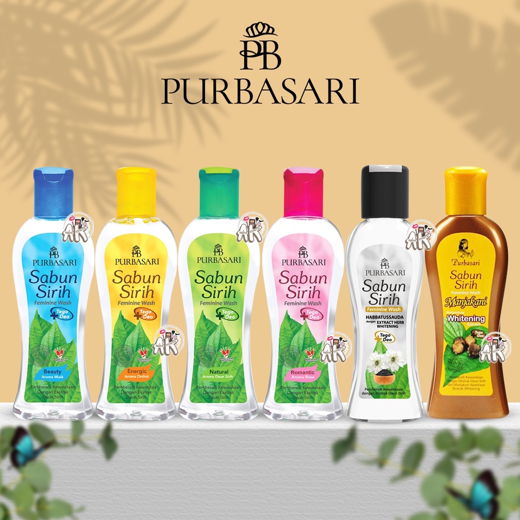 PURBASARI SABUN SIRIH SERIES ( NATURAL / ENERGIC / ROMANTIC / BEAUTY / MANJAKANI / HABBATUSSAUDA )