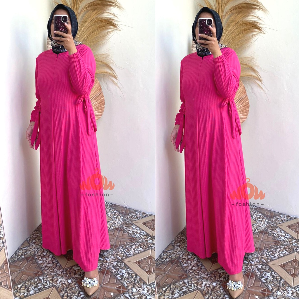WOW-ZL ZULIAN  DRESS KNIT HORNET PREMIUM /GAMIS KNIT HORNET WANITA//GAMIS BAHAN KNIT//GAMIS KEKINIAN // DRESS KONDANGAN // DRESS BUSUI //  DRESS KEKINIAN // DRESS LEBARAN // GAMIS VIRAL