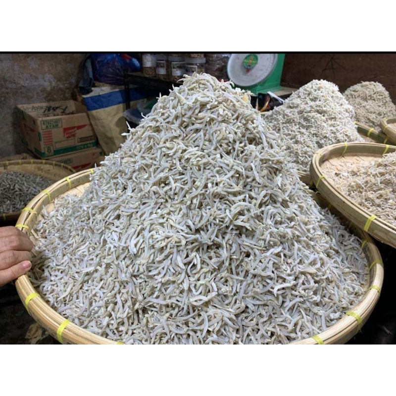 

Dried White Anchovy High quality 100% guarantee - Ikan Teri/Ikan Bilis Medan