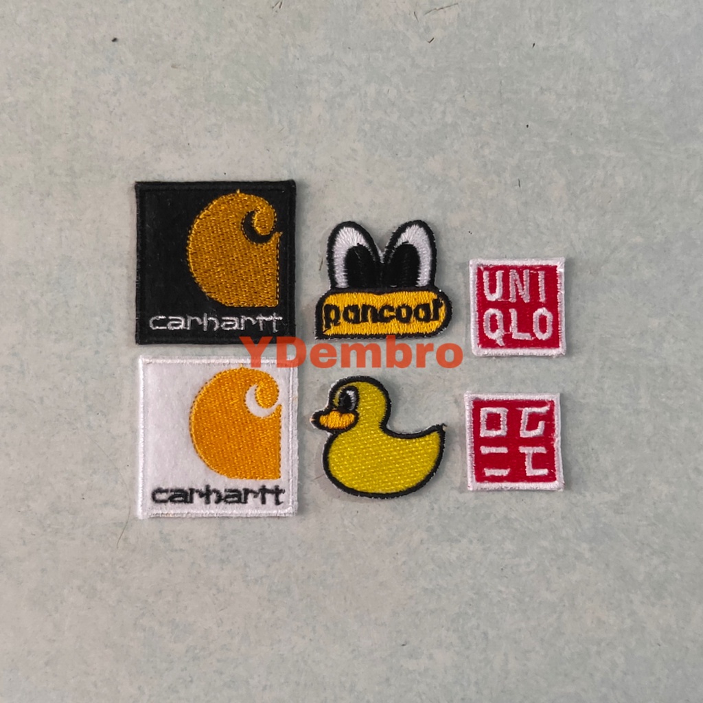 Patch Bordir Pancoat Uniqlo Carhartt