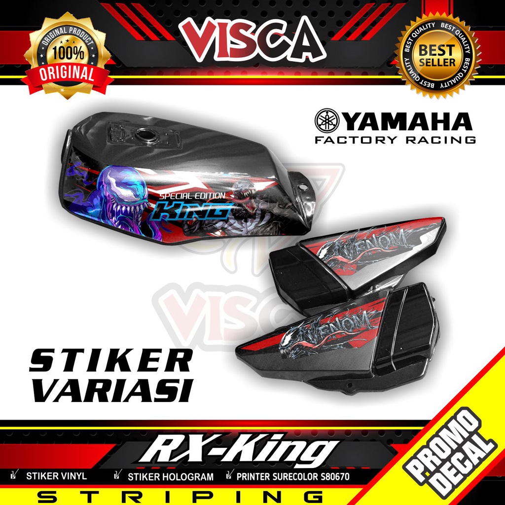 Stiker Striping Rx King Variasi Venom