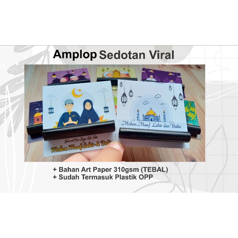 

Amplop Sedotan Viral/Amplop Lebaran