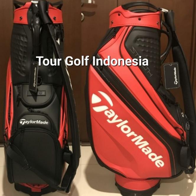Tas Golf Bag Taylor Made Stealth Red 2022 Tour Bag