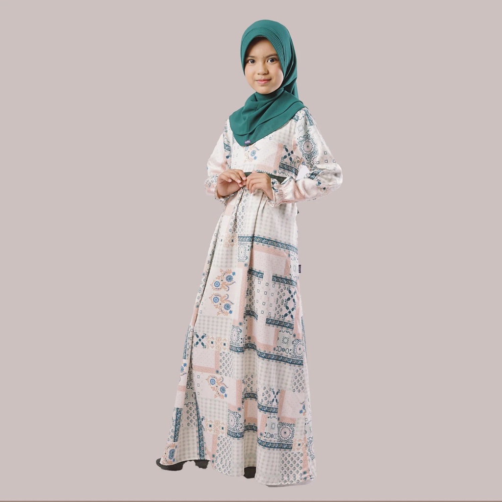 NEW COLLECTION ELZATTA GAMIS SARIMBIT ANAK GRANADA PATCHWORK/GAMIS SARIMBIT ANAK ELZATTA TERBARU