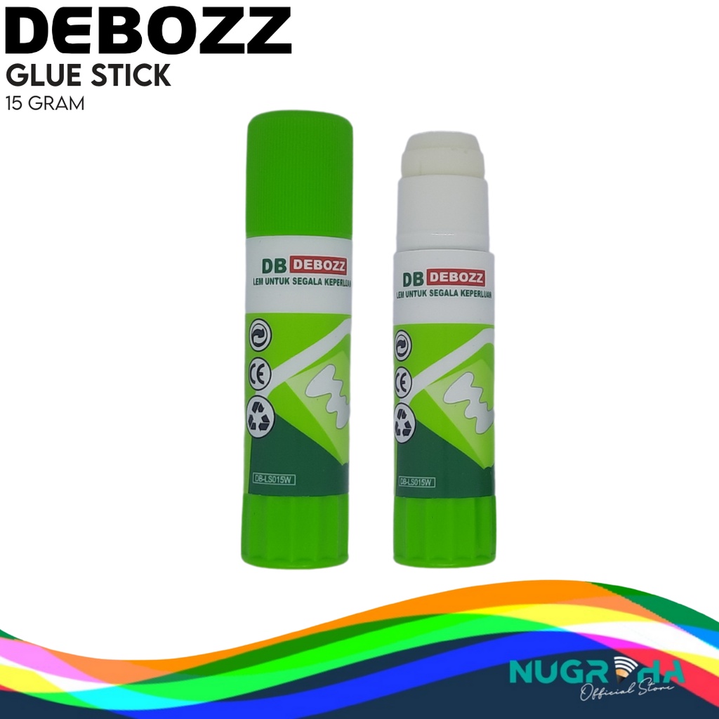 

Lem Stik Glue Stick Debozz 15 gram DB-LS015W