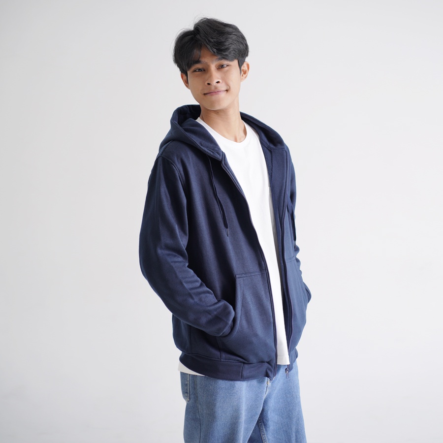 HOODIE GOODIE Zipper Deep Blue