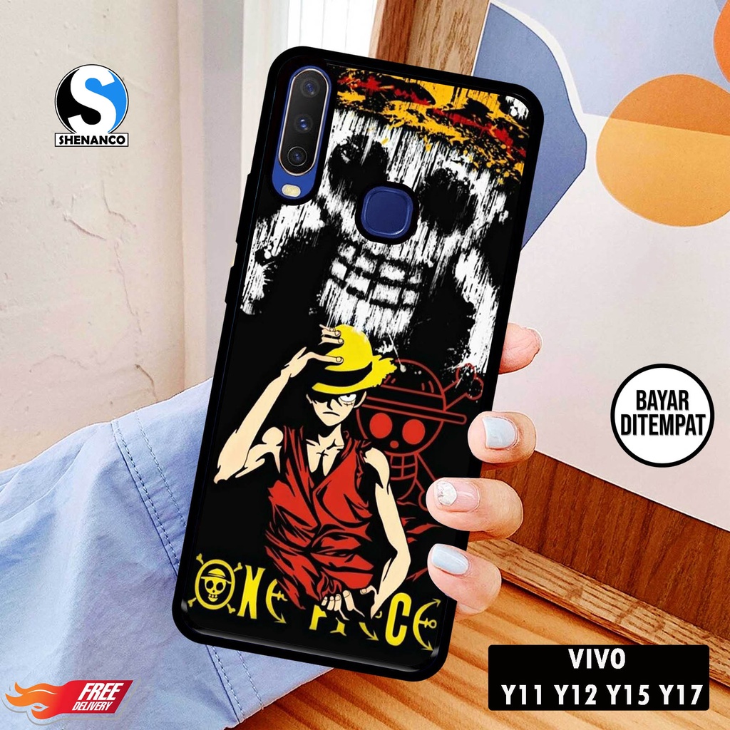 [COD]Promo Case Vivo Y12 Y15 Y17 Y12i Gambar Wallpaper Anime One Piece 001 Aesthetic Casing Hp Bisa 