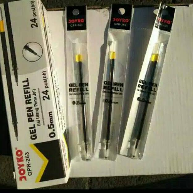 

96 Gel pen refill(isi ulang tinta) 24 pcs 9651