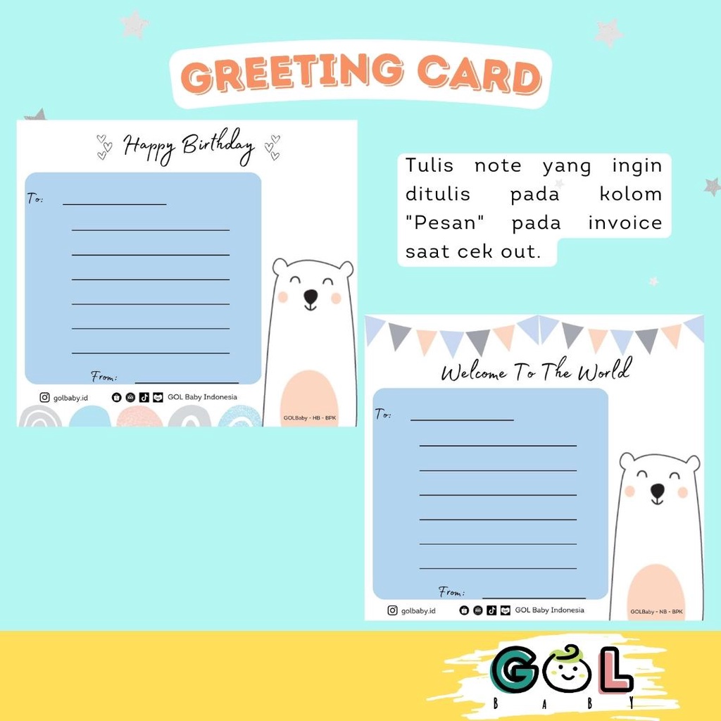 GOL Baby Packing Tambahan Bubble Wrap Kertas Kado Kartu Ucapan Greeting Card Produk &amp; Aksesoris Bedrail Bedguard Pengaman Pagar Kasur Ranjang Tempat Tidur Bayi Anak Bed Rail Safety Gate Pintu Pagar Pengaman Pembatas Tangga Dapur Kamar Playpen Aiebao GOL