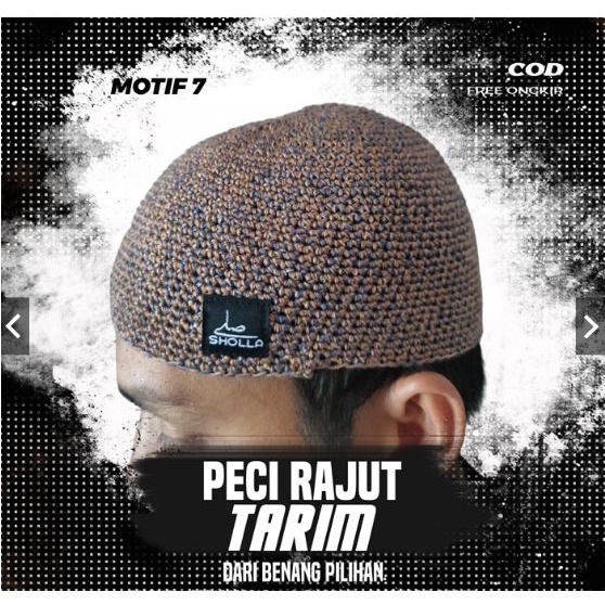 Harga Spesial Produk Terlaris  Peci Rajut Yaman Kopiah Kopyah Rajut Dewasa Peci Rajut Tebal Premium