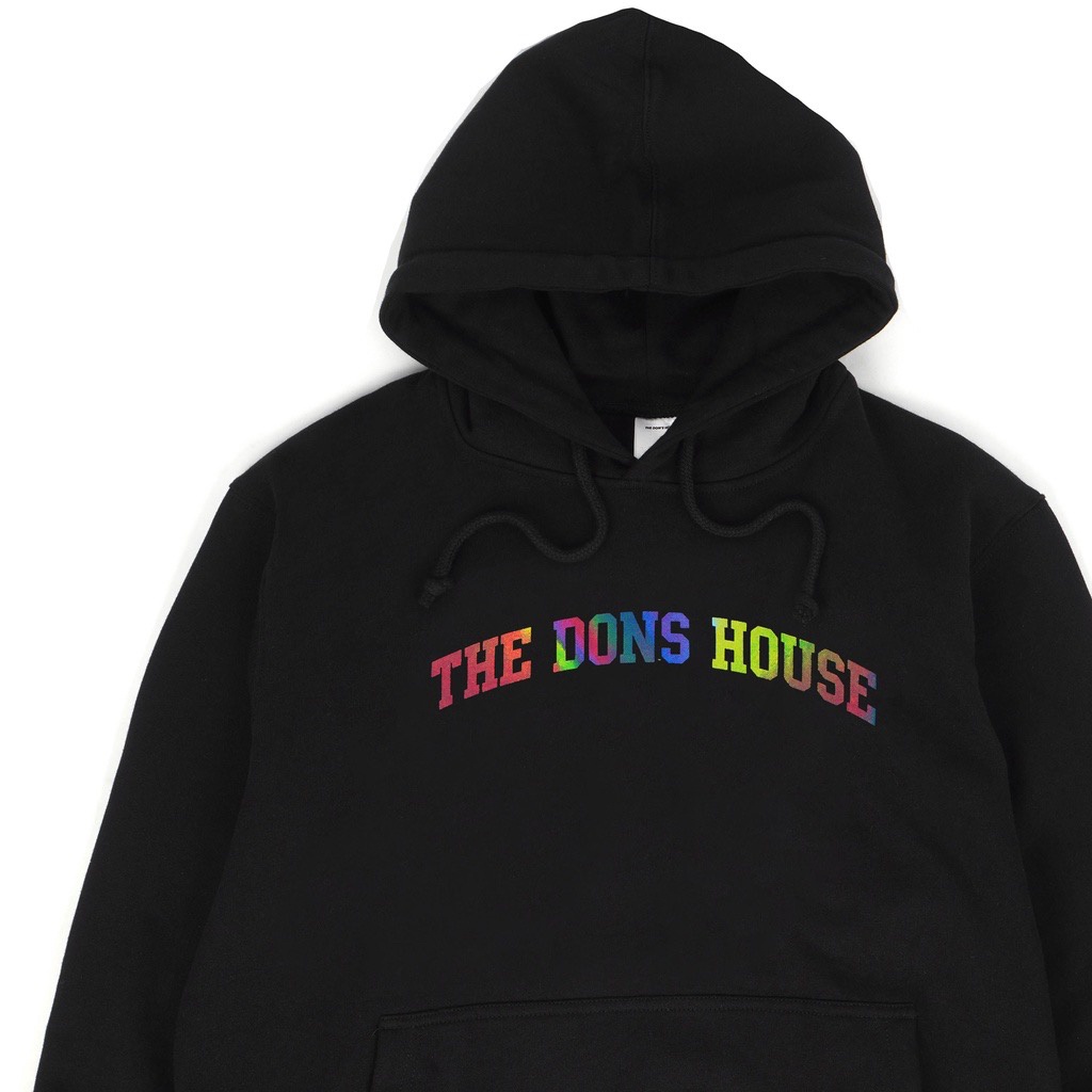 Jaket hoodie distro sablon pelangi / hoodie pria wanita distro / Sweater hoodie thedonshouse rainbow