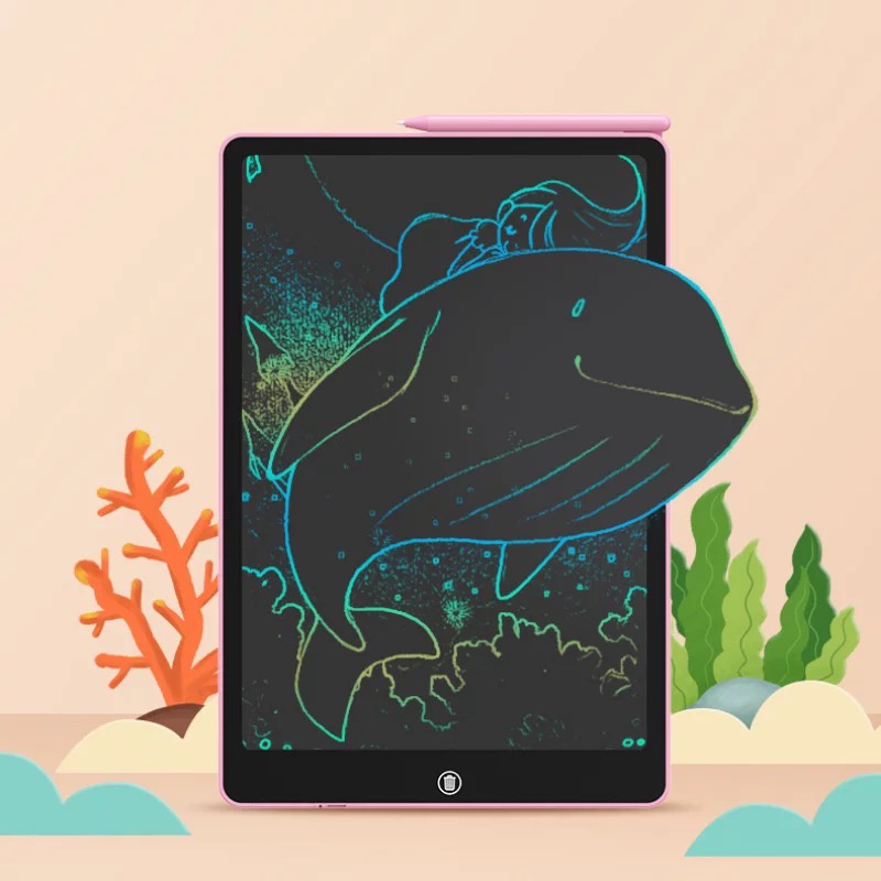 ELITE LCD Drawing Writing Tablet 8.5&quot; Papan Tulis Anak Dewasa Board Terbaru