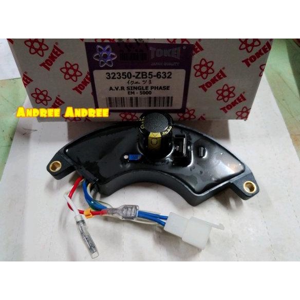 AVR 250V 470uF Sabit Genset Generator Bensin Diesel 5000 7000 9500 watt  250 V 470 uF Tokei