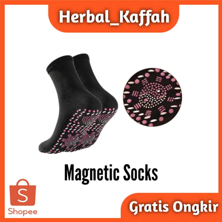 Kaos Kaki Magnetic terapi kesehatan Original pelancar darah beku 1 pasang isi 2 pcs pemanas penghangat telapak kaki