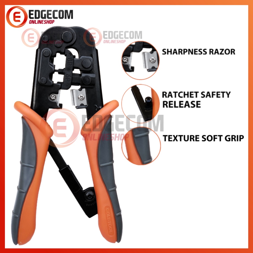 GOLDTOOL TTK-368 Lan Basic Repair Toolkit