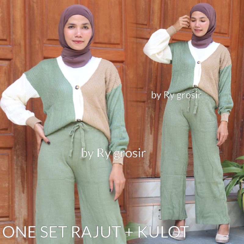 SETELAN DV BLOUSE + KULOT