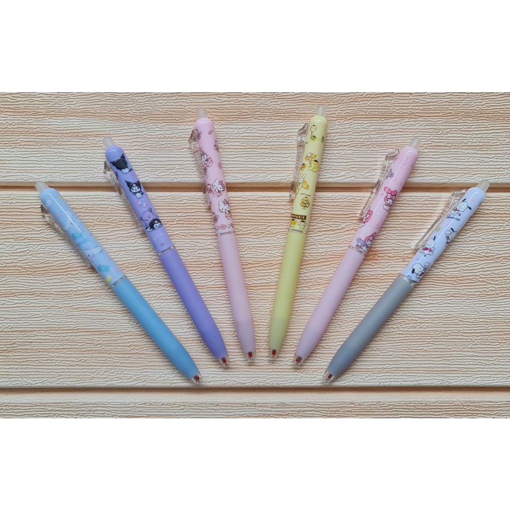 

PULPEN + PENGHAPUS MOTIF SANRIO MELODY CINAMOROLL SET ISI 6 PC