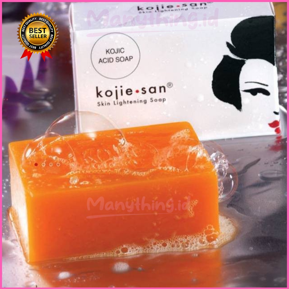 Kojiesan Skin Lightening Soap / Kojie San Soap / Sabun Pemutih / Sabun Wajah 65G