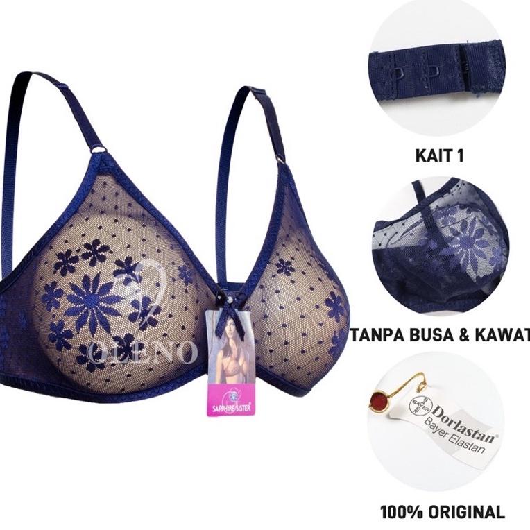 PALING LARIS Bh sister balon bh balon original transparan kait 1 bahan halus asli 100%