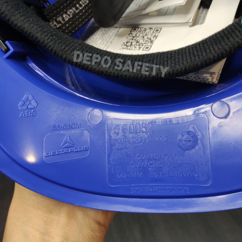 Helm Safety - Helm delta plus - Helm Safety Venitex Delta Plus 100% Original
