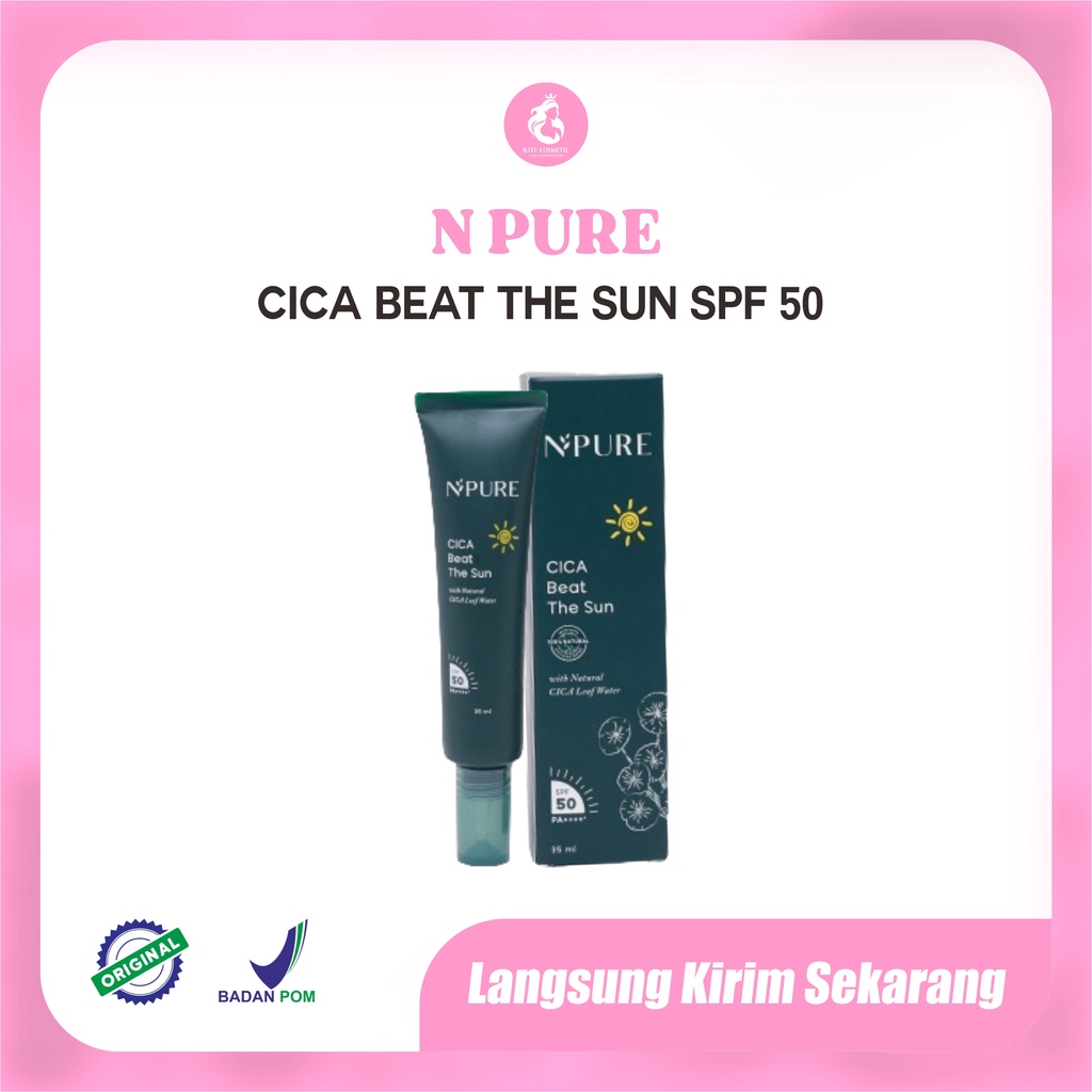 N'PURE Cica Beat The Sun SPF 50 PA ++++ 35 ml