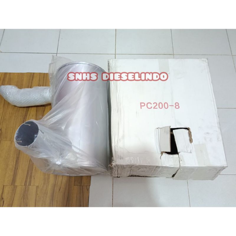 Muffler Knalpot Kenalpot Komatsu PC200-8 PC200 PC200-8MO PC200-8MO