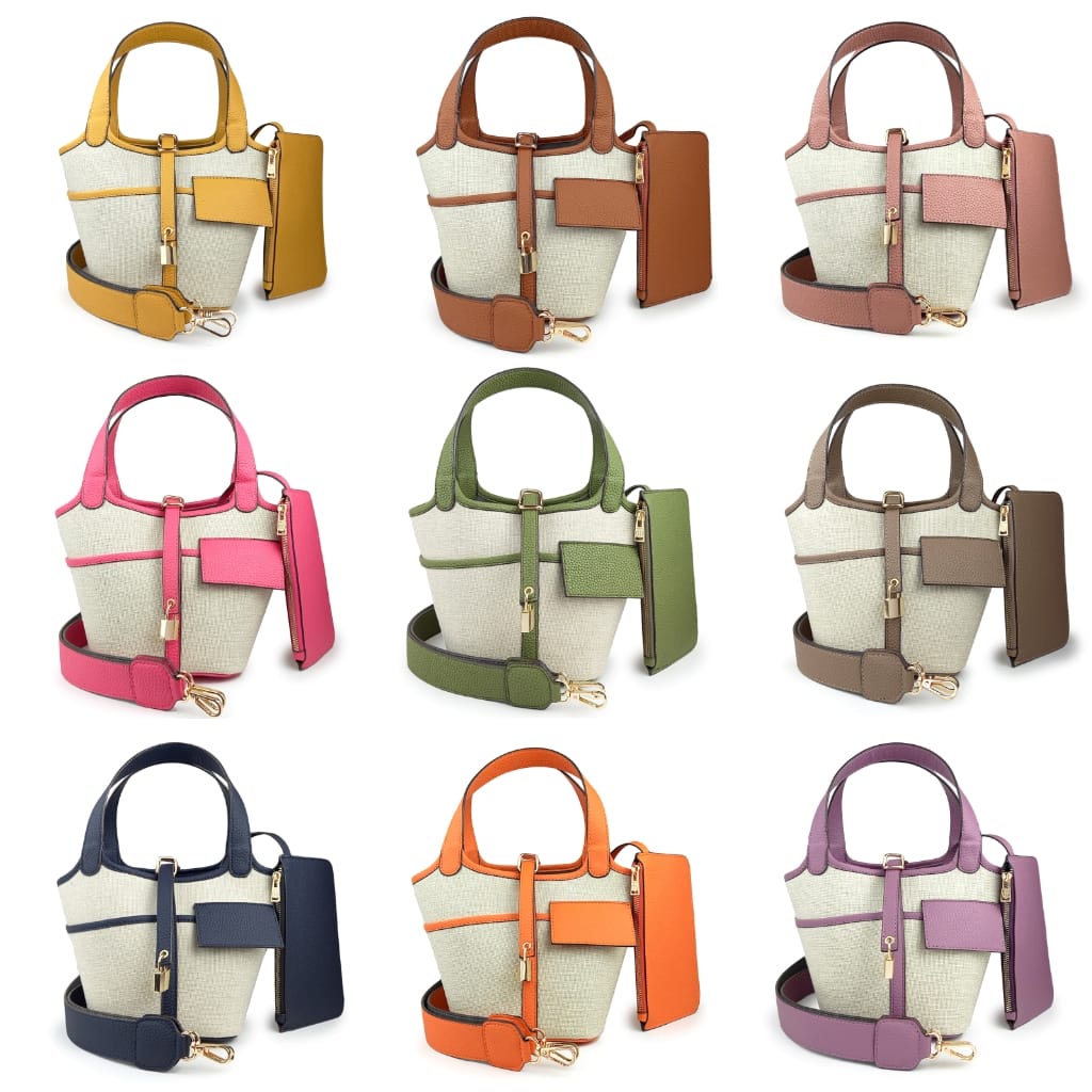 Handle Bag Wanita Picotin Cargo Canvas Terbaru