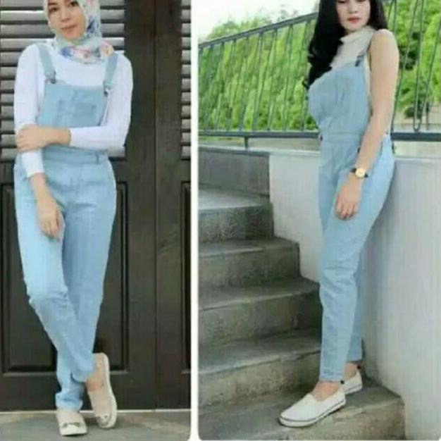 Paling Laris Jamsuit Wanita / Celana Panjang / Celana Kodok / Baju Kodok jeans