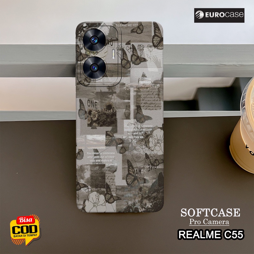 Soft Case Hp Realme C55 2023 Terbaru - Fashion Case AESTHETIC - Casing Realme C55 Terbaru - Kesing H