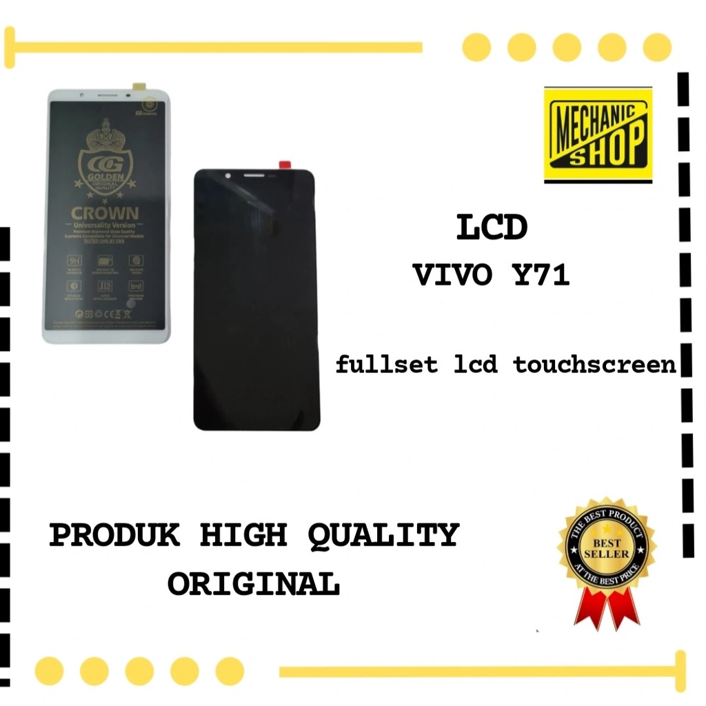 LCD VIVO Y71 / VIVO 1724 FULLSET WHITE