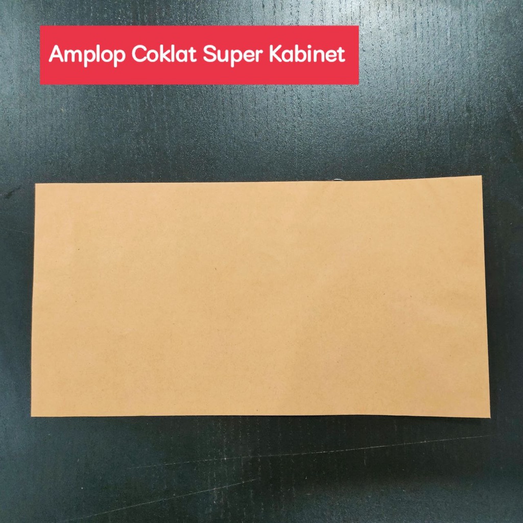 

SYS Amplop Coklat AKS ukuran Super Kabinet