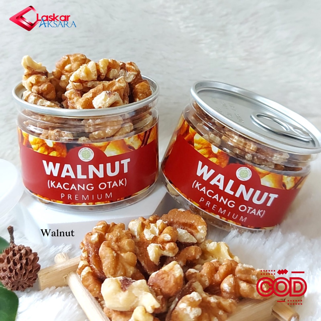 

Can - Roasted Walnut Kacang Otam Oven Marang / Premium