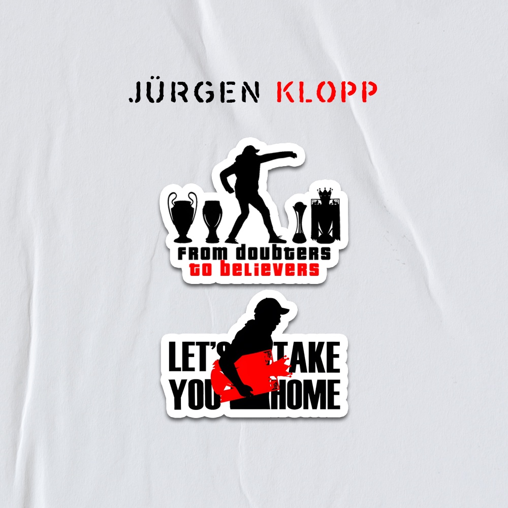 

Jürgen Klopp Sticker Liverpool FC