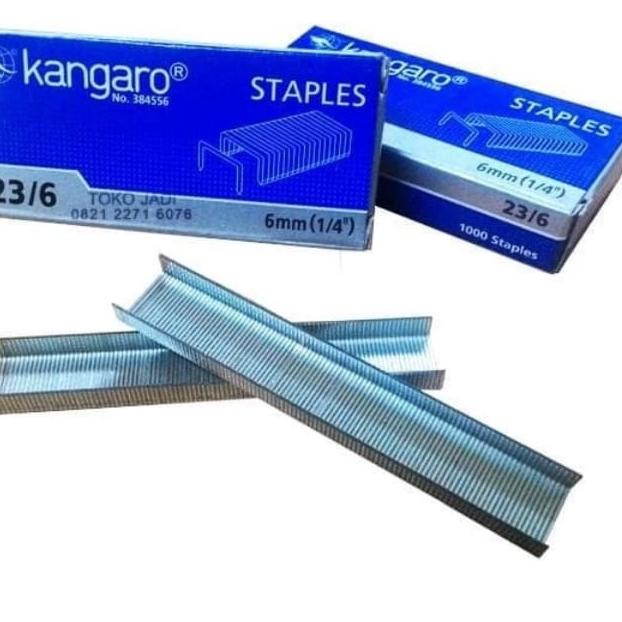 

kode 3u8Ti Isi Staples Kangaro 23/6 ( harga per dus kecil )