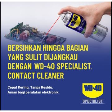 WD-40 Specialist Contact Cleaner Fast Drying Cairan WD 40 Pembersih Peralatan Listrik Elektronik Komputer