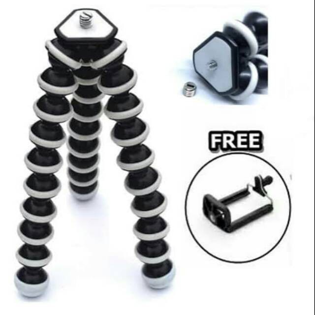 Tripod Gorilla Plus Holder U Untuk HP Kamera