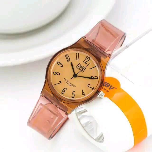 GP Jam Tangan Unisex QQ Transparan Jelly GI-01
