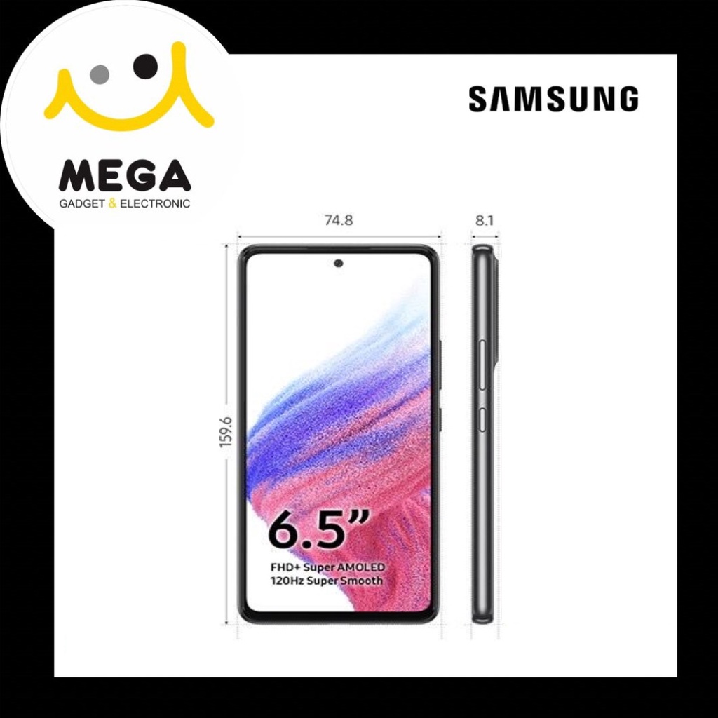 Samsung Galaxy A53 5G 8GB + 256GB Garansi Resmi Samsung Indonesia