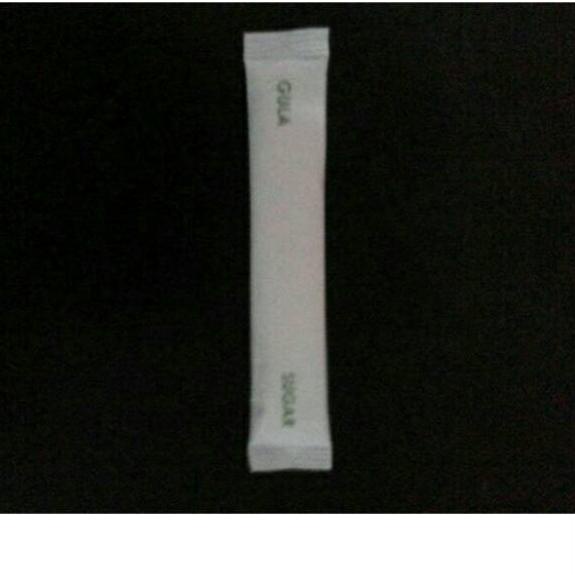 

♫ termurah gula putih stick / white sugar stick isi 250pcs/pack ➽