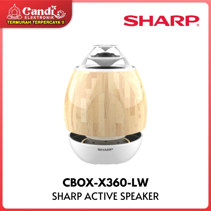 SHARP Active Speaker CBOX-X360-LW