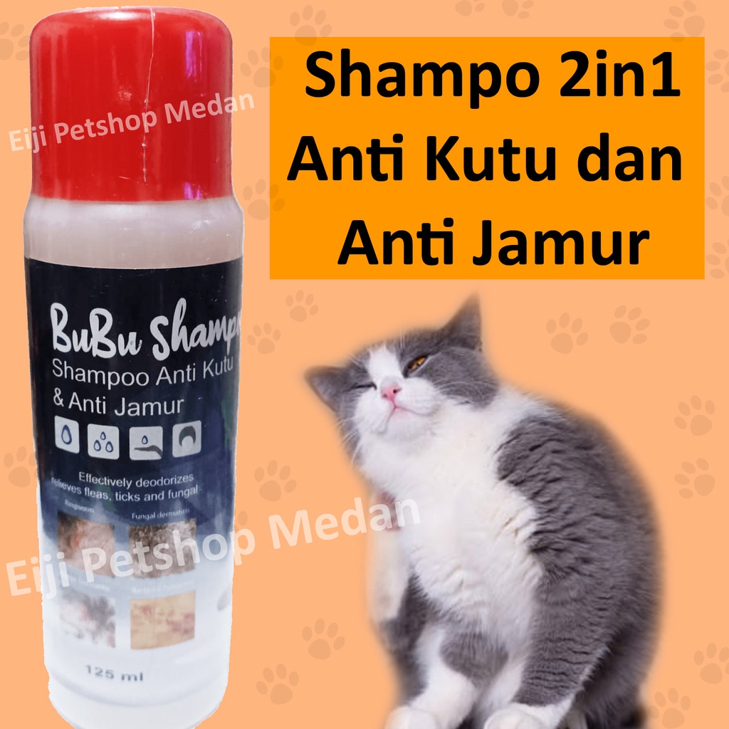 Shampo Bubu Shampo Kucing 2in1 Shampo Anti Kutu Kucing Shampo Anti Jamur Kucing Shampo Bulu Shampo A