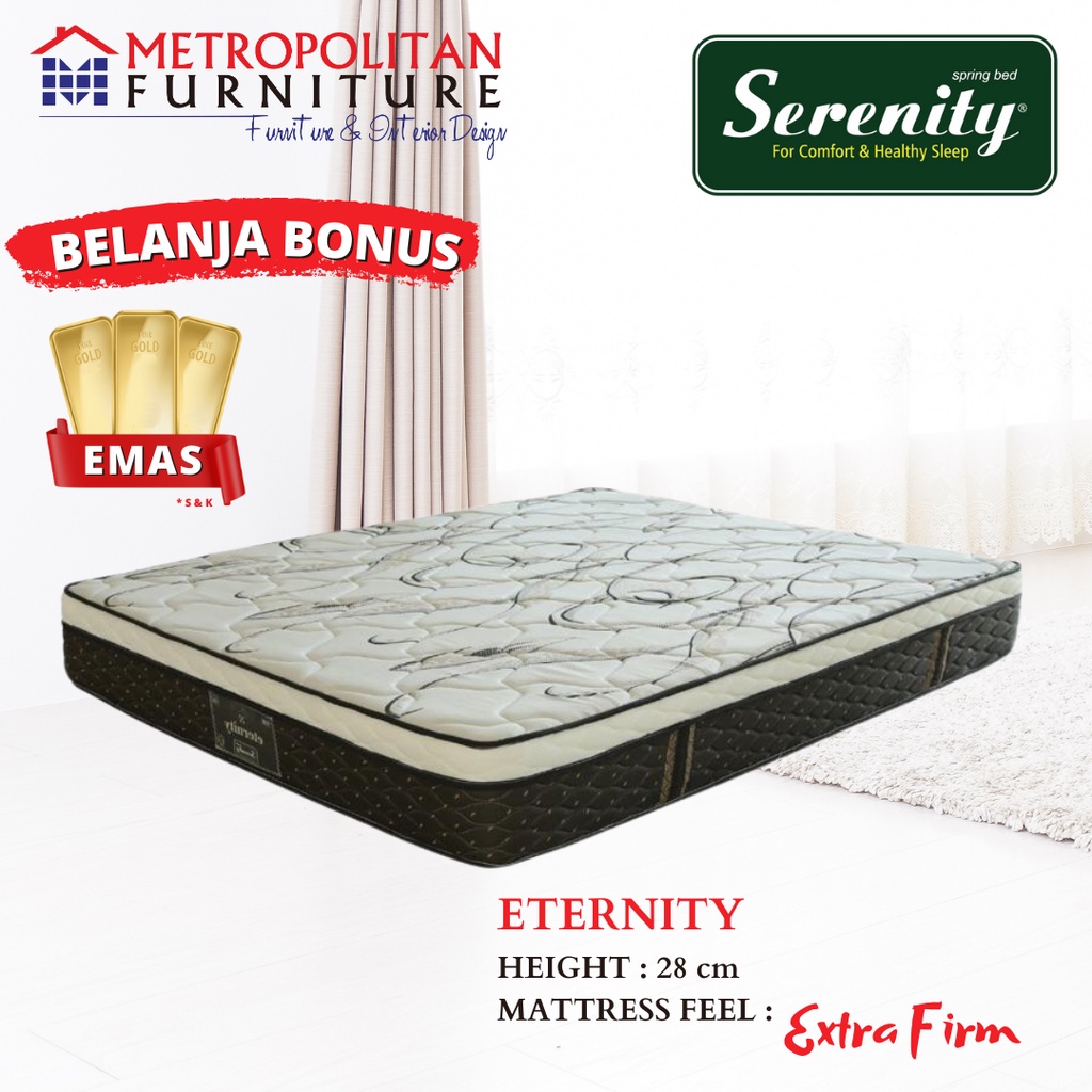 Kasur Springbed Elite Serenity Eternity Spring bed matras