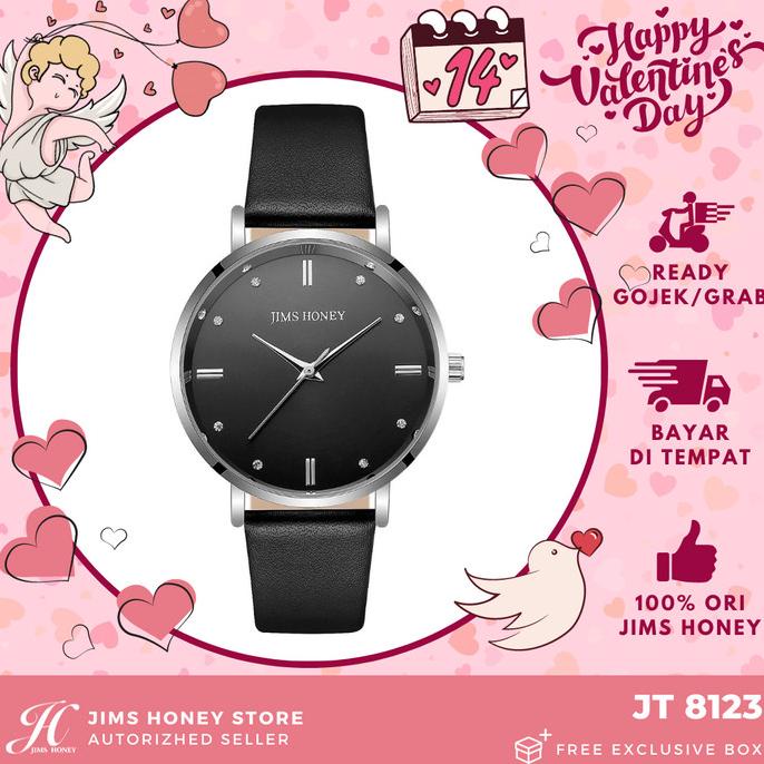 HRG DISKON JAM TANGAN WANITA ANALOG JIMS HONEY 8123 QUARTZ