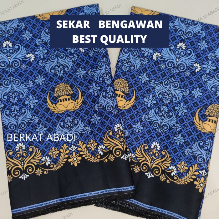 Terlaris Kain Batik Seragam Korpri Katun C50S Terbaru 2022 (2 Atau 2,5 Meter)