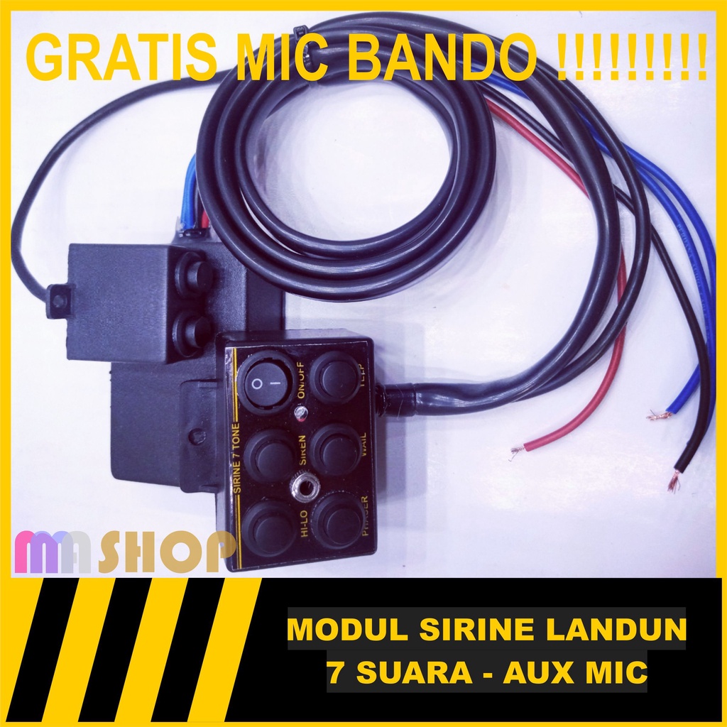 modul landun aux mic 60 watt klakson