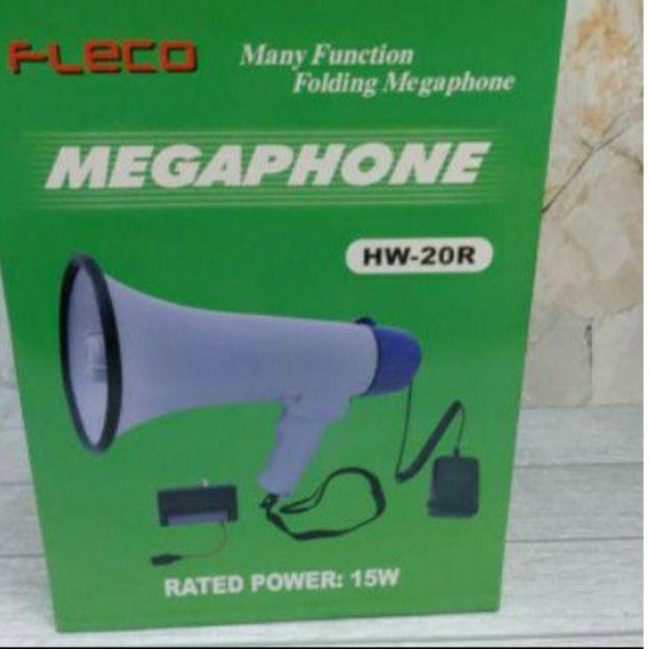✸ Megaphone atau Toa Besar Fleco Multifungsi HW-20R/ Toa Fleco Murah ✼