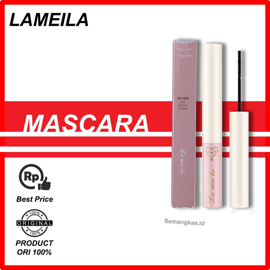 LAMEILA Mascara Eylesh Bulu Mata  Wearing Formula Waterproof Eyelash Black LA011