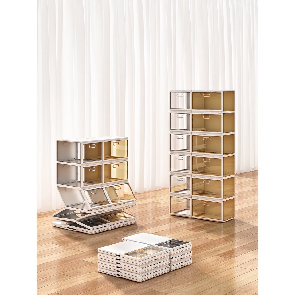 RAK SEPATU PORTABLE SUSUN PREMIUM - INSTANT PORTABLE SHOE RACK