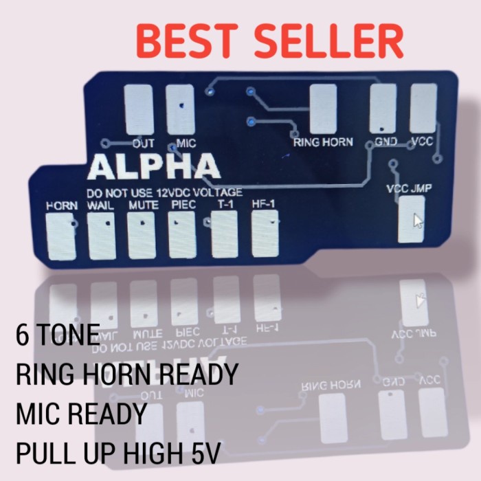 KIT SIRINE ALPHA WHELEN SOUND GROSIR