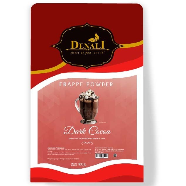 

Ready Stock- DENALI DARK COCOA POWDER 800GR